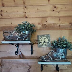 Coach Silvana Snake Embossed Leather Caged Sandals Strappy Bow Zip Thong Sz 5.5B